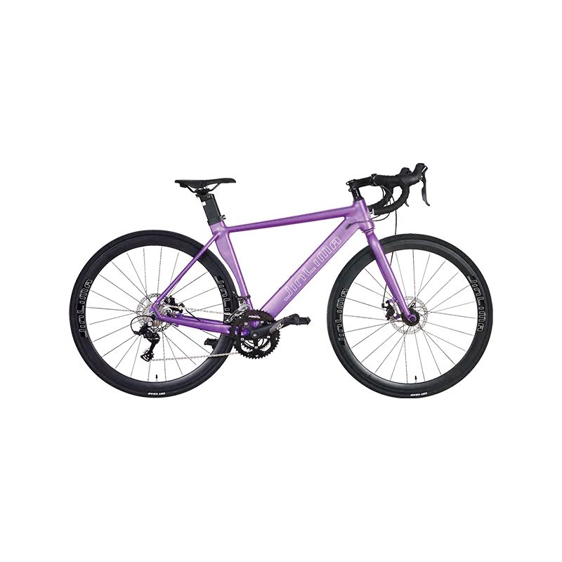 HYB-023 700C 16-Gang lila aerodynamische Straßenradfahrrad
