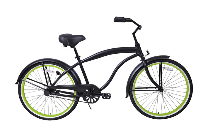 Lady Beach Cruiser Bike stellt die Details des Fernkreislaufs ein