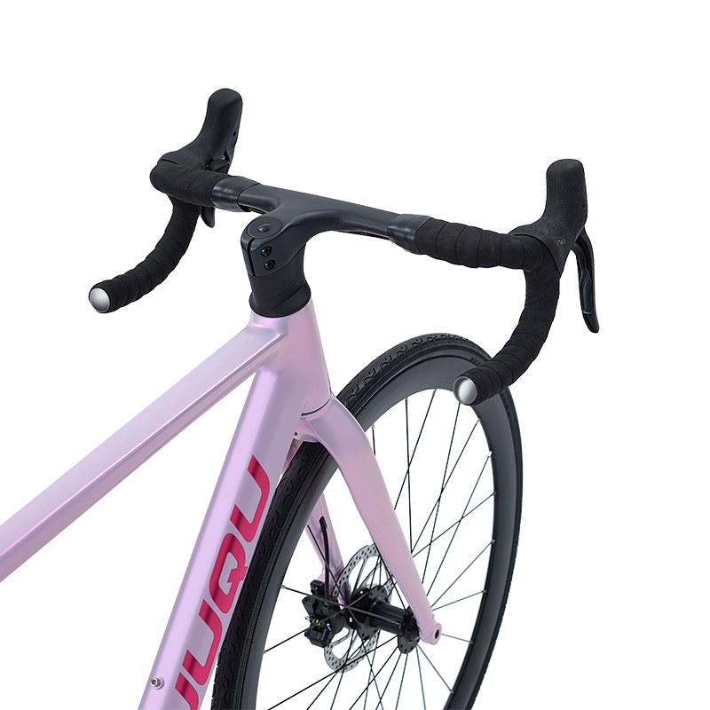 HYB-049 Hellviolett langlebig gute Stoßdämpferdortenfahrradfahrrad
